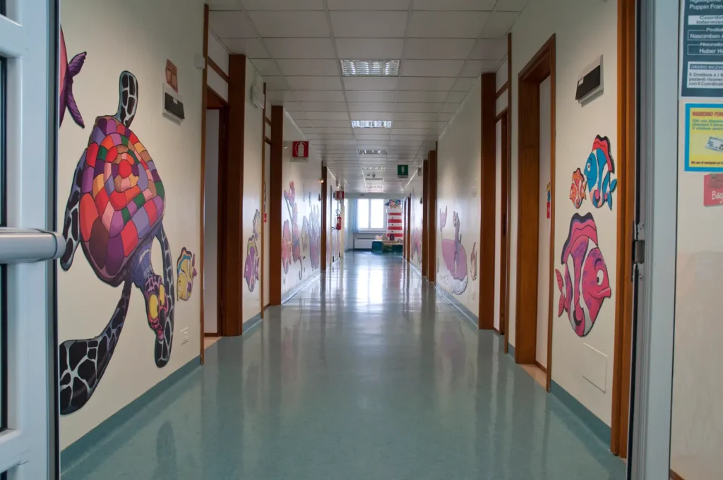 corridoio della pediatria
